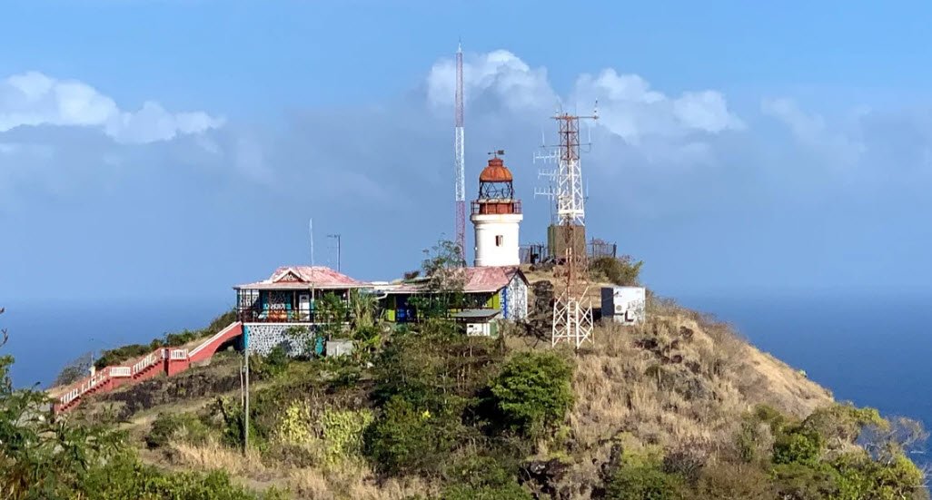 Vieux Fort Lighthouse at Moule-a-Chique, Vieux Fort, Saint Lucia